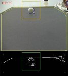 Namierzanie piłki przy użyciu kamery internetowej