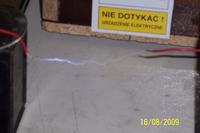 Generator wysokiego napięcia z cewek zapłonowych. Generator wysokiego napięcia z cewek zapłonowych.