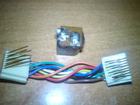 Łacznik rj45 z wejsciem zasilania.