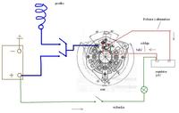 Podłączenie alternatora A100 do akumulatora