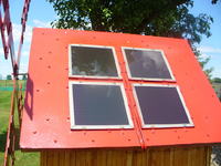 Solarny wiatrak ogrodowy Solarny wiatrak ogrodowy