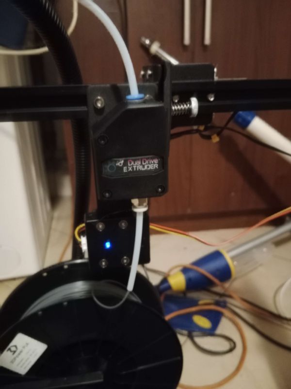 Ender 5 Plus - problemy z PET-G i stosowanie heatbreak
