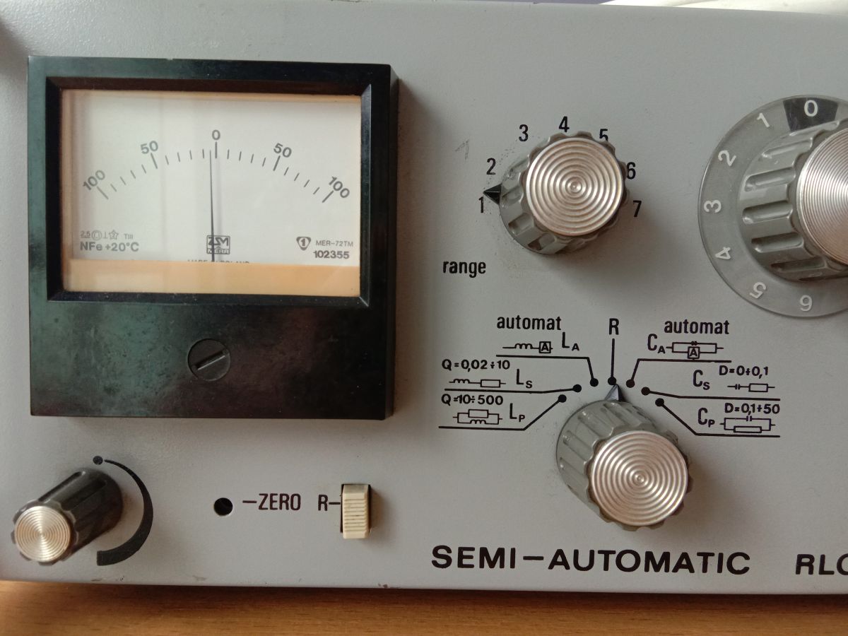 [Sprzedam] E314 mostek pomiarowy RLC - elektroda.pl