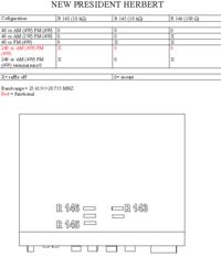 President Herbert II mała moc w AM 1W ?