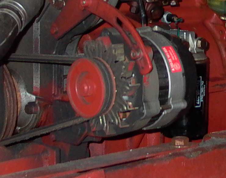 ELMOT A13355 Podłączenie alternatora ELMOT A13355