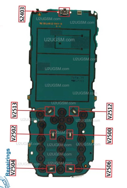 6303c не показывает дисплей