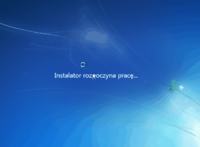 Instalacja Windows 7 zatrzymuje się na ekranie startowym - brak postępu