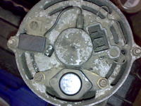 VW Golf II 1.6TD kontrolka ładowania