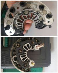 BMW E46 330i M54B30 - Regeneracja alternatora - gdzie kupić diody prostownicze