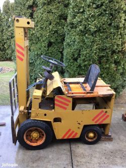 Identyfikacja modelu wózka widłowego przerobionego elektryka Balcancar