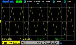 Generator - wobulator on Arduino UNO/NANO + AD9833 possibly ESP32 Wemos D1