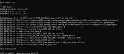 Screenshot of log messages from a Tuya module.