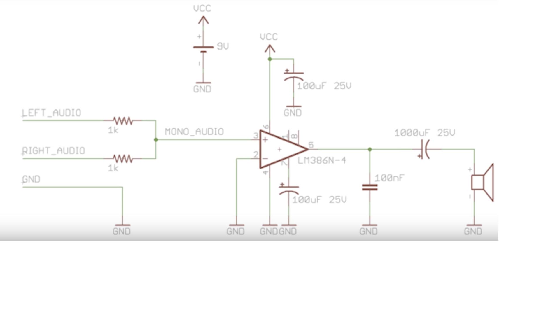 Czy schemat wzmacniacza LM368 z YouTube jest poprawny?