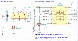 Brak komunikacji SPI po konwersji na 1.8V z ADG3304 na OrangePi Zero