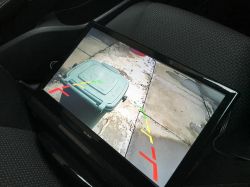Opel Zafira B Rear View Camera Connection: Ignition to Cigarette Lighter, Reverse Light Guide