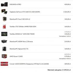 Komputer 3000-3200zł do grania bez monitora i bez systemu