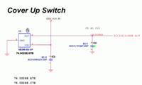 Acer 5535 nie włącza się po zwarciu - brak napięcia na przycisku power, CP2A
