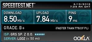 Neostrada 6mb - spadek prędkości transferu, jak to naprawić?
