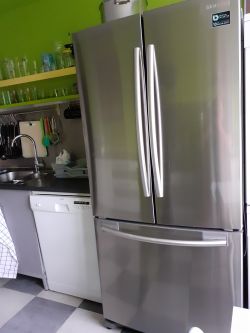 Samsung RF62HERS - zamarzanie rynienki na skropliny Samsung RF62HERS - zamarzanie rynienki na skropliny