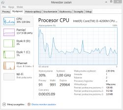 Lenovo Z510 - Dziwne, obniżone, zarządzanie podzespołami - głownie procesor