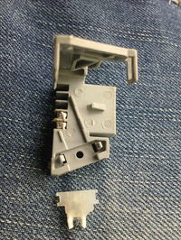 Przełącznik zespolony, przerwany kabel. Peugeot 307