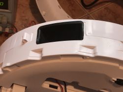 Wnętrze odkurzacza smart/robota sprzątającego z WiFi Medion 13277