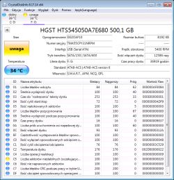 Partycją niedostępna - A disk read error occurred