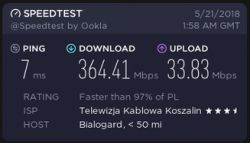 Cykliczna utrata połączenia z internetem, przyczyna Cykliczna utrata połączenia z internetem, przyczyna