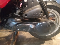 Peugeot Speedfight 2 AC - - Converted to LC 70ccm, - boils water. Peugeot Speedfight 2 AC - - Converted to LC 70ccm, - boils water.