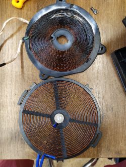 Prestige HB-525 mała płyta indukcyjna uszkodzenie pola indukcyjnego