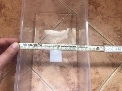 Cardboard boxes or boxes for electronics? Transparent containers for slightly larger items