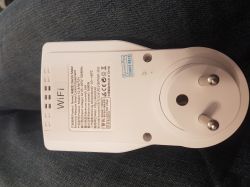 ATorch Smart Socket Energy Monitor ATorch Smart Socket Energy Monitor with visible labels and European plug.