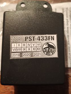 Proteco Q60S + odbiornik radiowy PST 433FN - podłączenie Proteco Q60S + odbiornik radiowy PST 433FN - podłączenie