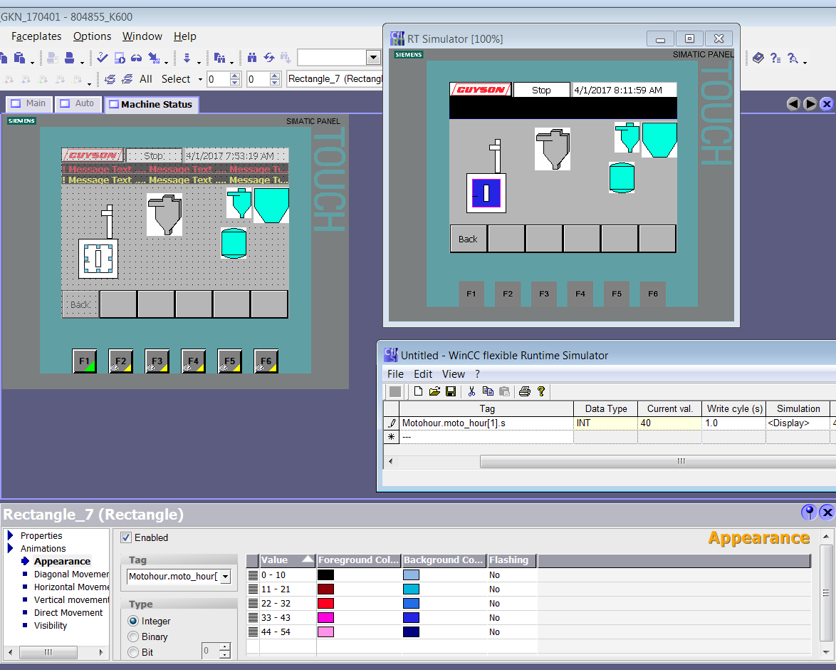 Wincc настройка graphics runtime