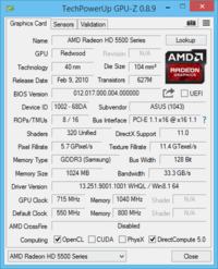 ATI Radeon EAH5550 - Chyba uszkodziłem kartę graficzną. ATI Radeon EAH5550 - Chyba uszkodziłem kartę graficzną.