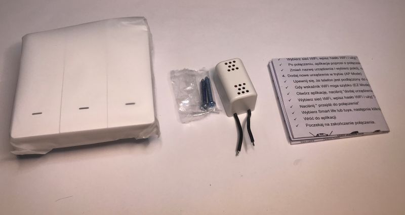 Clicking light switch with Wi-Fi without neutral wire - firmware change - ATLO-WB3-Tuya