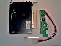 PCI-E to PCI adapter - sposoby montazu PCI-E to PCI adapter - sposoby montazu