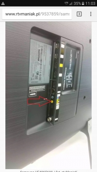 TV Samsung UE49k6300 - Audio out optical - how to connect speakers through Jack?