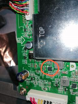 Tv-monitor Philips 231te4l, po pojawieniu się obrazu testart