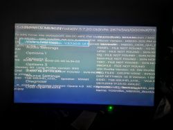 Bildschirmfoto eines TV-Menüs mit Systemeinstellungen und verschiedenen Optionen.