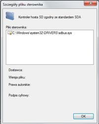 Sony Vaio Z21XN/B - Sterownik kontrolera hosta SD ( karta SD )