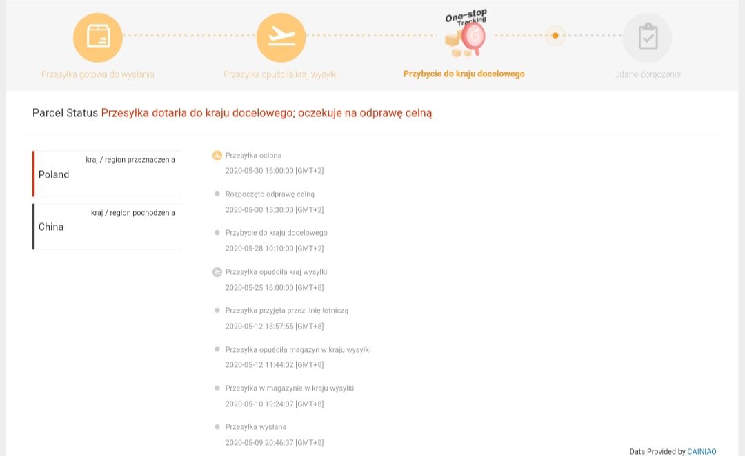 Przesyłka Oclona Aliexpress Co To Znaczy Przesyłka z Aliexpress status przesyłki - 2 - elektroda.pl