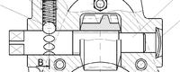 Jak zwymiarować wielowypust osi ślimaka w AutoCAD?