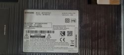 Tabliczka znamionowa telewizora Samsung QE75Q6FNAT.