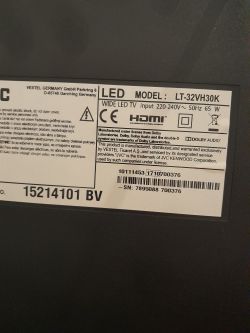 JVC LT-32VH30K miga czerwona kontrolka nie włącza się