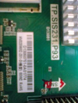 Sencor SLE 3210M4 TV Cartridge Search: TP.SIS231.P93, KBI+315A1L03 RoHS, 25Q64 Batch Issues