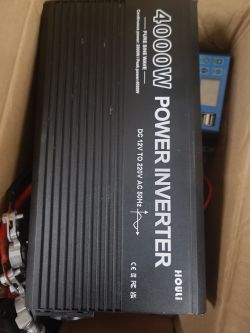Przetwornica DC 12V/AC 230V o mocy 4000W