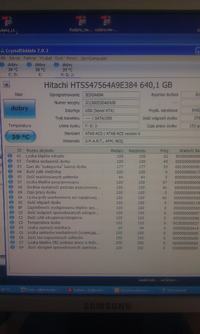 Hitachi - Odczyt S.M.A.R.T dysku, sprawdzenie kondycji.