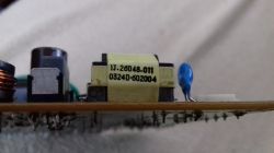 Naprawa BenQ fp93gx - brak podświetlenia, wymienione tranzystory c5707