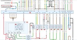 Schemat elektryczny Audi A4 B5 z elementami układu zasilania ECU i pompy paliwa.